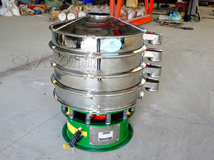 1-5层筛网，可一次性获得2-6种不同粒径的物料