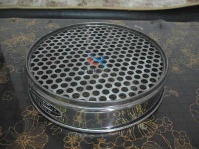 300直径冲孔板试验筛