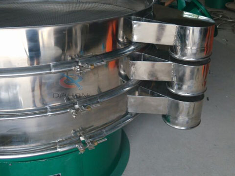 1500旋振筛出料口