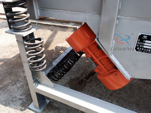 直线振动筛电机安装位置