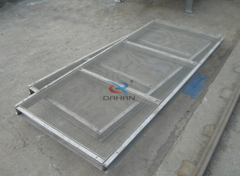 直线振动筛网架