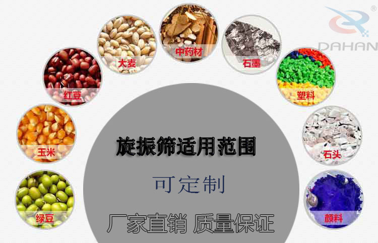 旋振筛使用行业 旋振筛使用行业