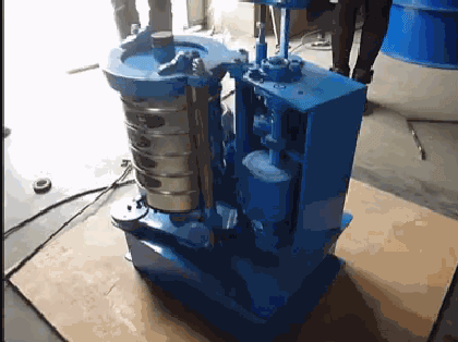 BZJ-300型拍击筛作用与原理